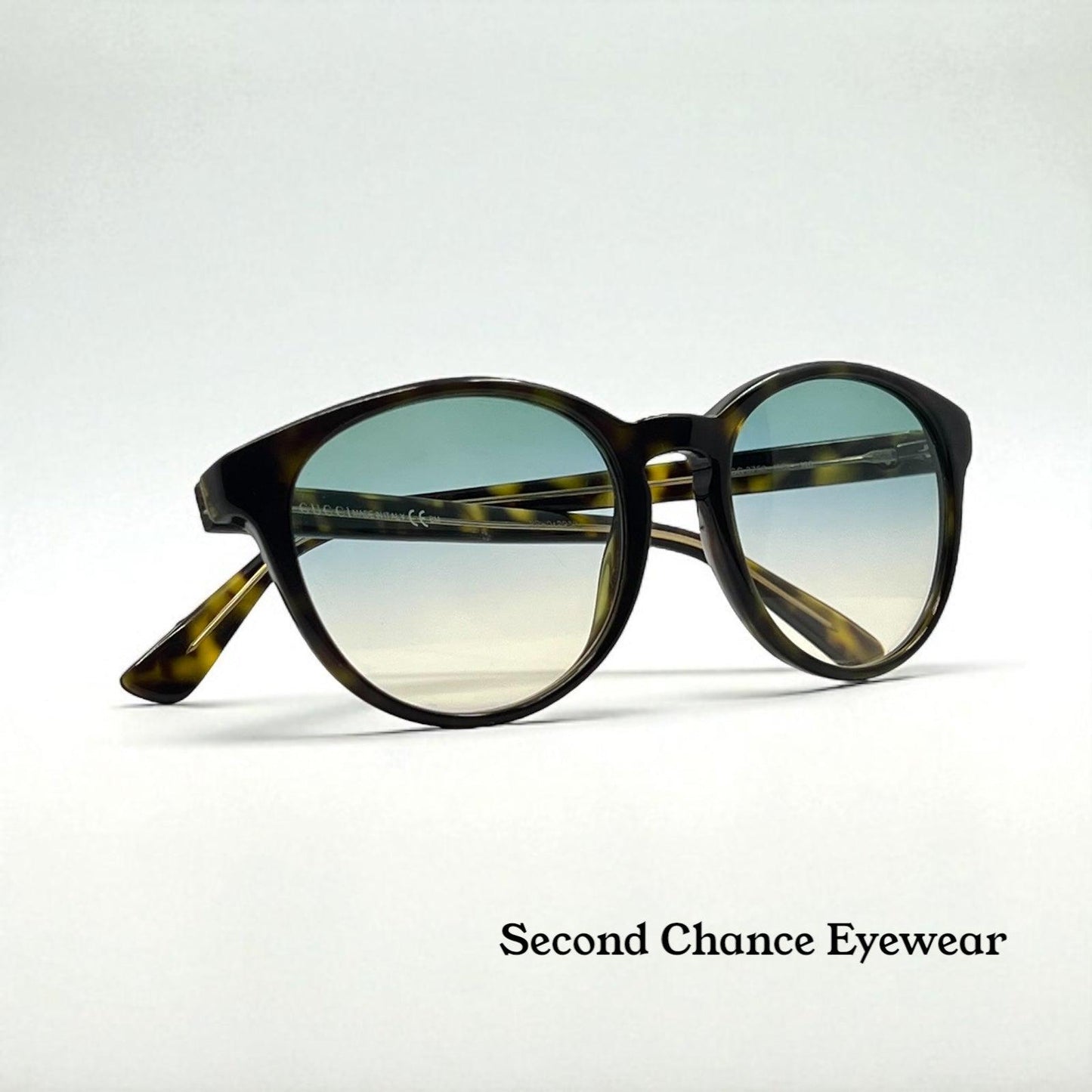 Gucci Gg3753|Kgl Sunglasses W|New Aqua Gradient Tinted Custom Lenses-Nos|Unworn