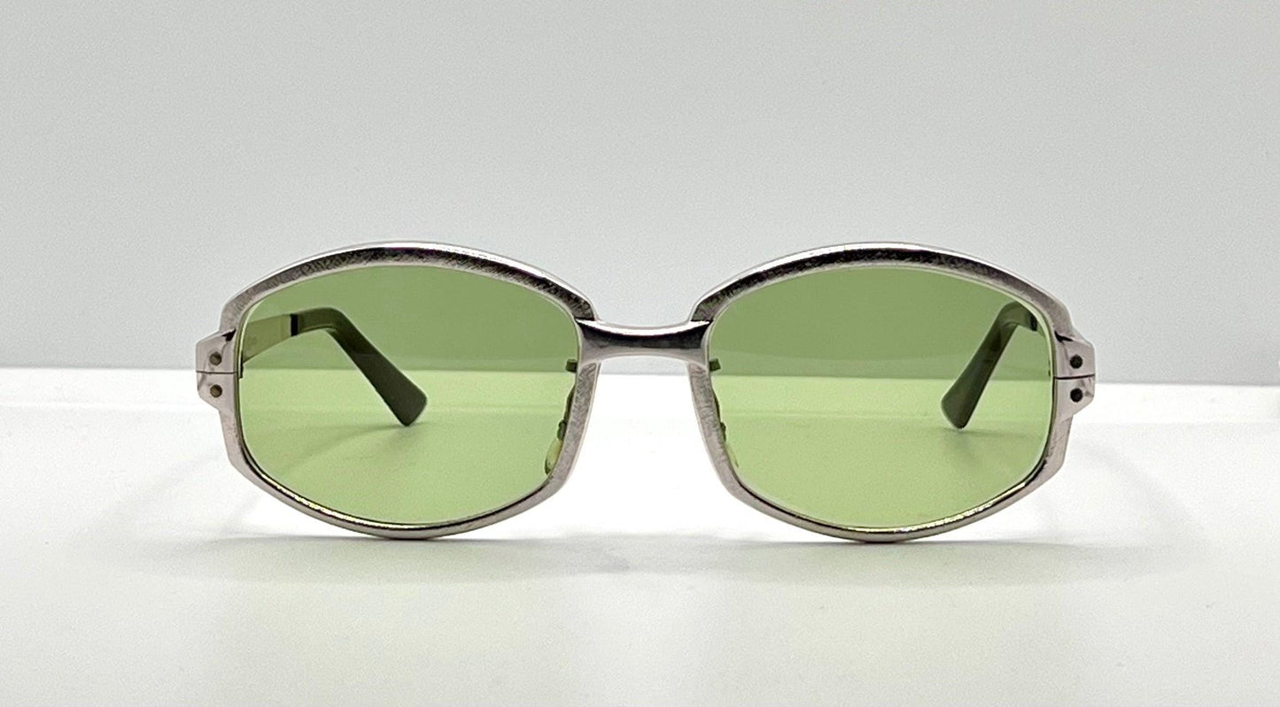 The 1950S Solarspecs K&H-Vintage Sunglasses-Usa W| Brand New, Custom Atomic Green Day|Night Lenses