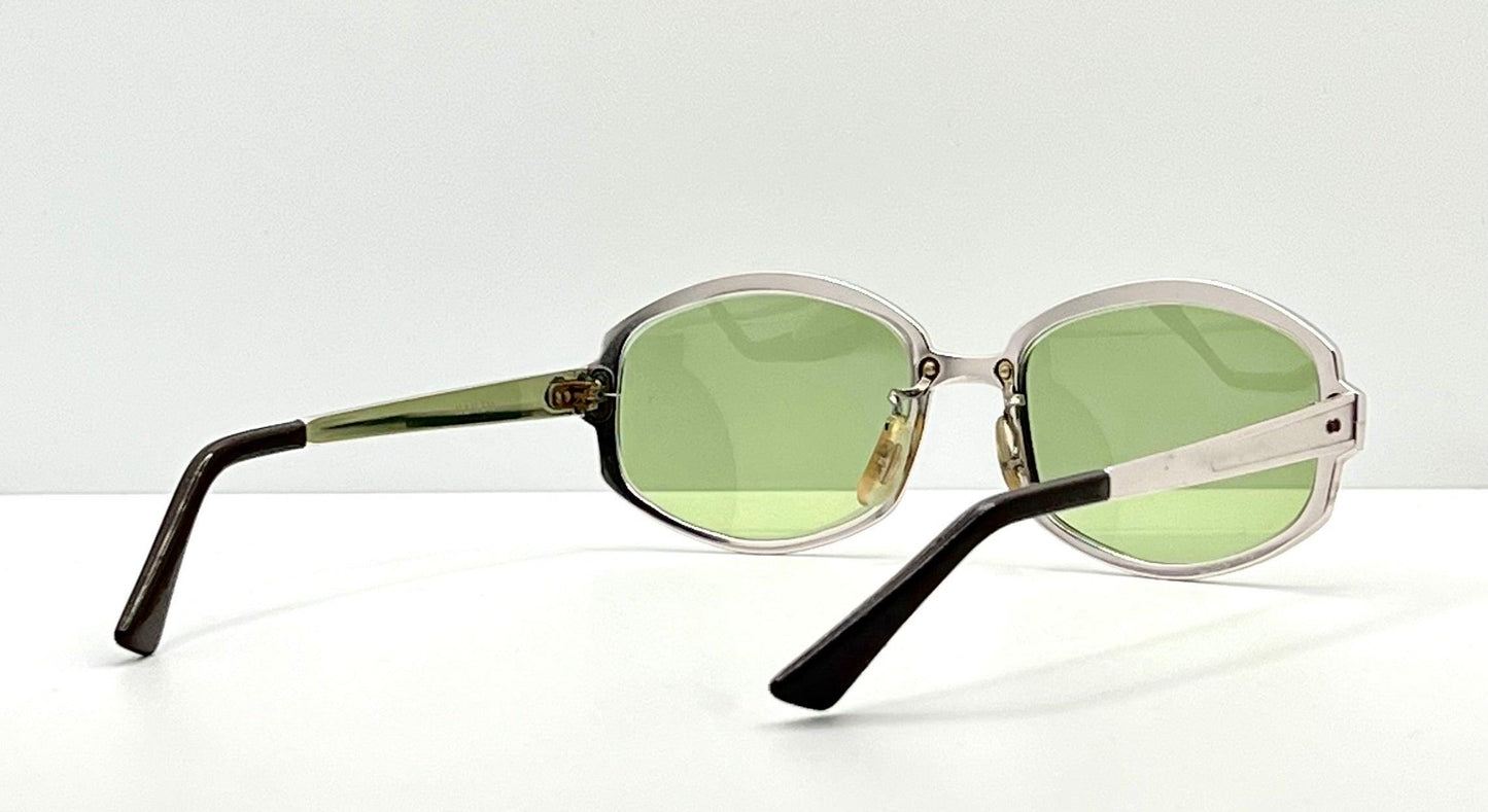 The 1950S Solarspecs K&H-Vintage Sunglasses-Usa W| Brand New, Custom Atomic Green Day|Night Lenses