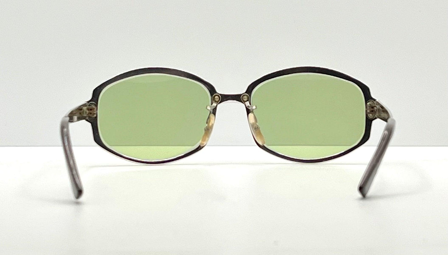 The 1950S Solarspecs K&H-Vintage Sunglasses-Usa W| Brand New, Custom Atomic Green Day|Night Lenses