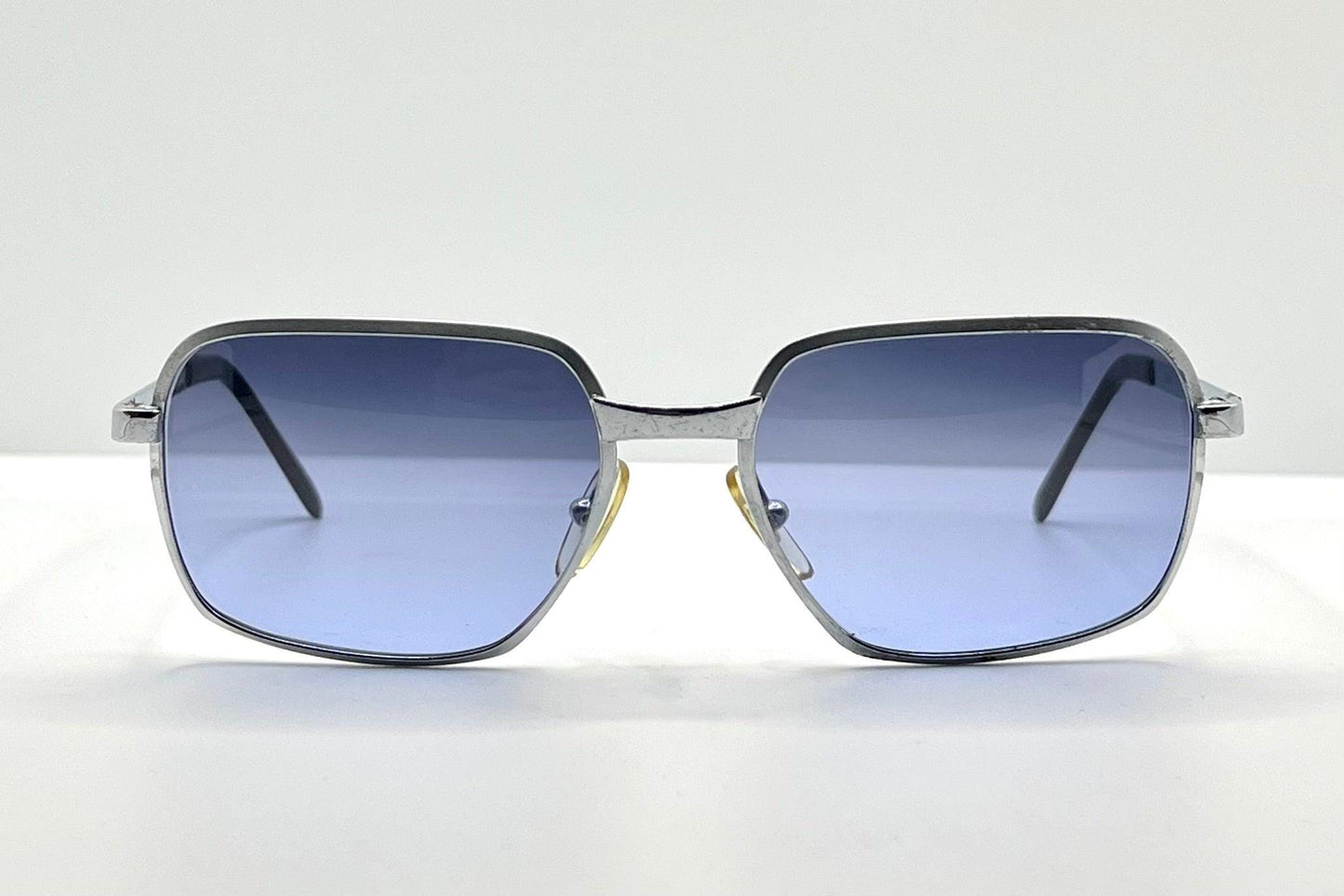 Fairfield F088 Vintage Sunglasses W|New, Custom Gradient Twilight Blue Lenses-Deadstock-France