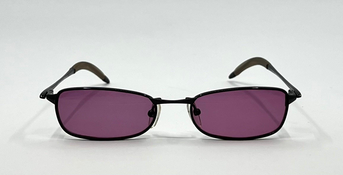 Oakley Straightline 2.0 11-729 Y2k Sunglasses w|New Purple Tinted Custom Lenses