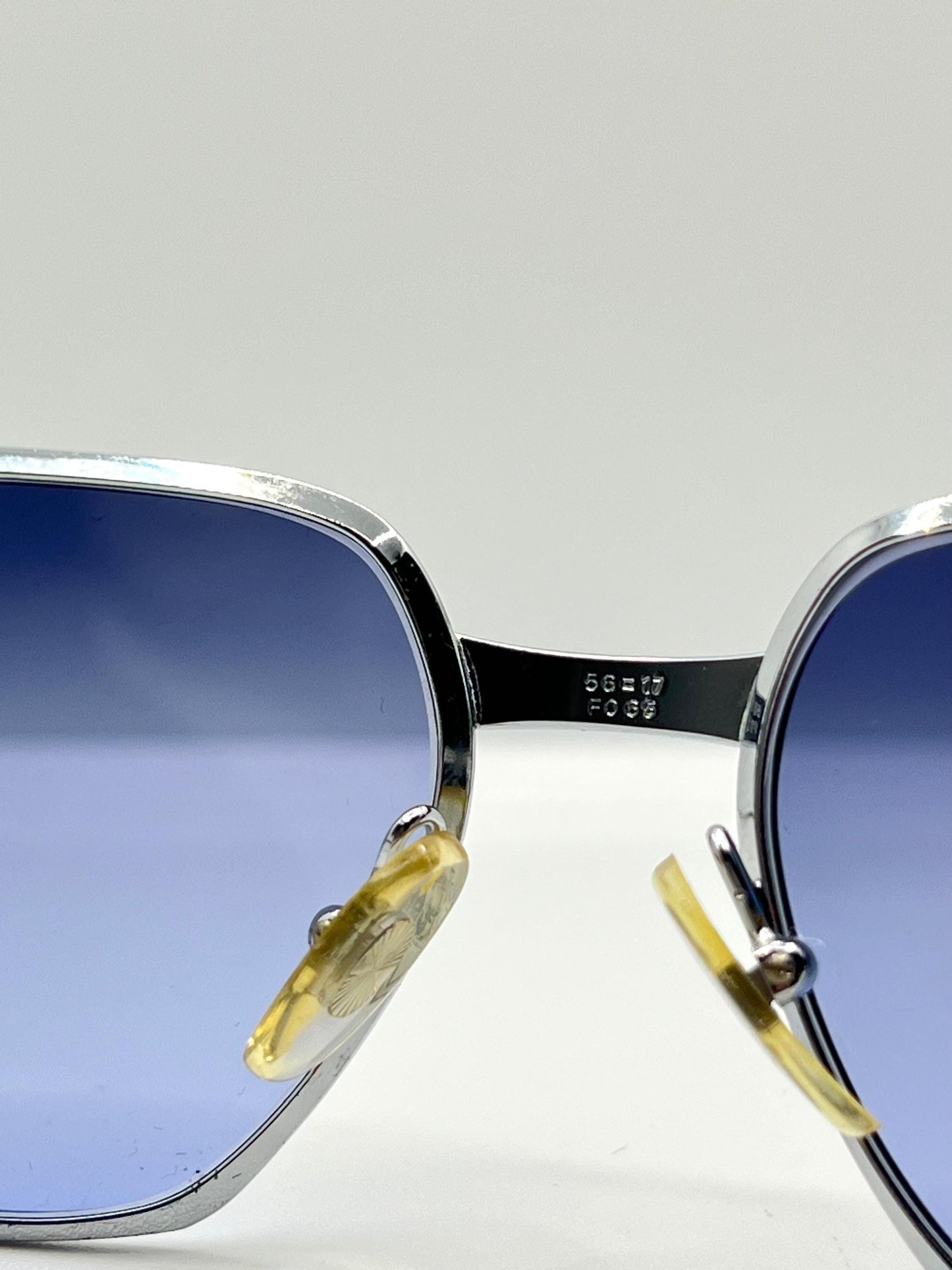Fairfield F088 Vintage Sunglasses W|New, Custom Gradient Twilight Blue Lenses-Deadstock-France