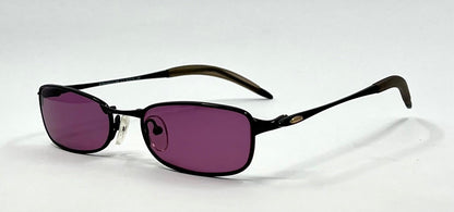 Oakley Straightline 2.0 11-729 Y2k Sunglasses w|New Purple Tinted Custom Lenses