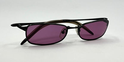 Oakley Straightline 2.0 11-729 Y2k Sunglasses w|New Purple Tinted Custom Lenses