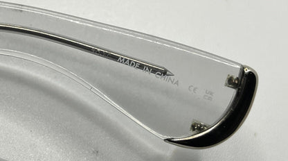 Garrett Leight X Officine Générale Ogx Crystal W|New, Solid Rose Custom Tinted Lenses