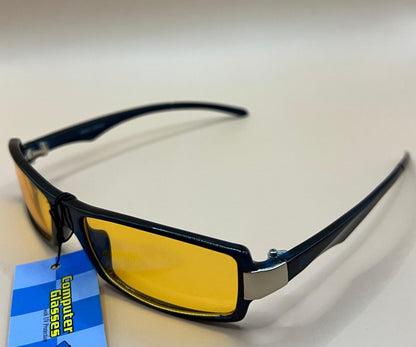 Abbot Optical | Brand New Amber|Blue Light Blocking Gaming & Computer Glasses