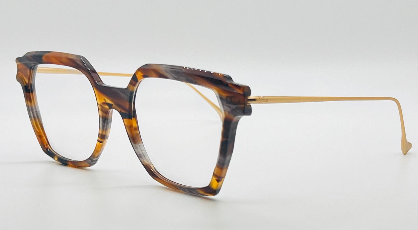 Plm Plein Les Mirettes Eyeglass Frame Mod. Hybride (Hyb) Xvi 425 Brand New With Case