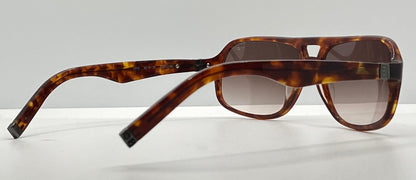 John Varvatos V770 Tortoise Sunglasses – 62mm–Unworn-Full Kit-Discontinued Model
