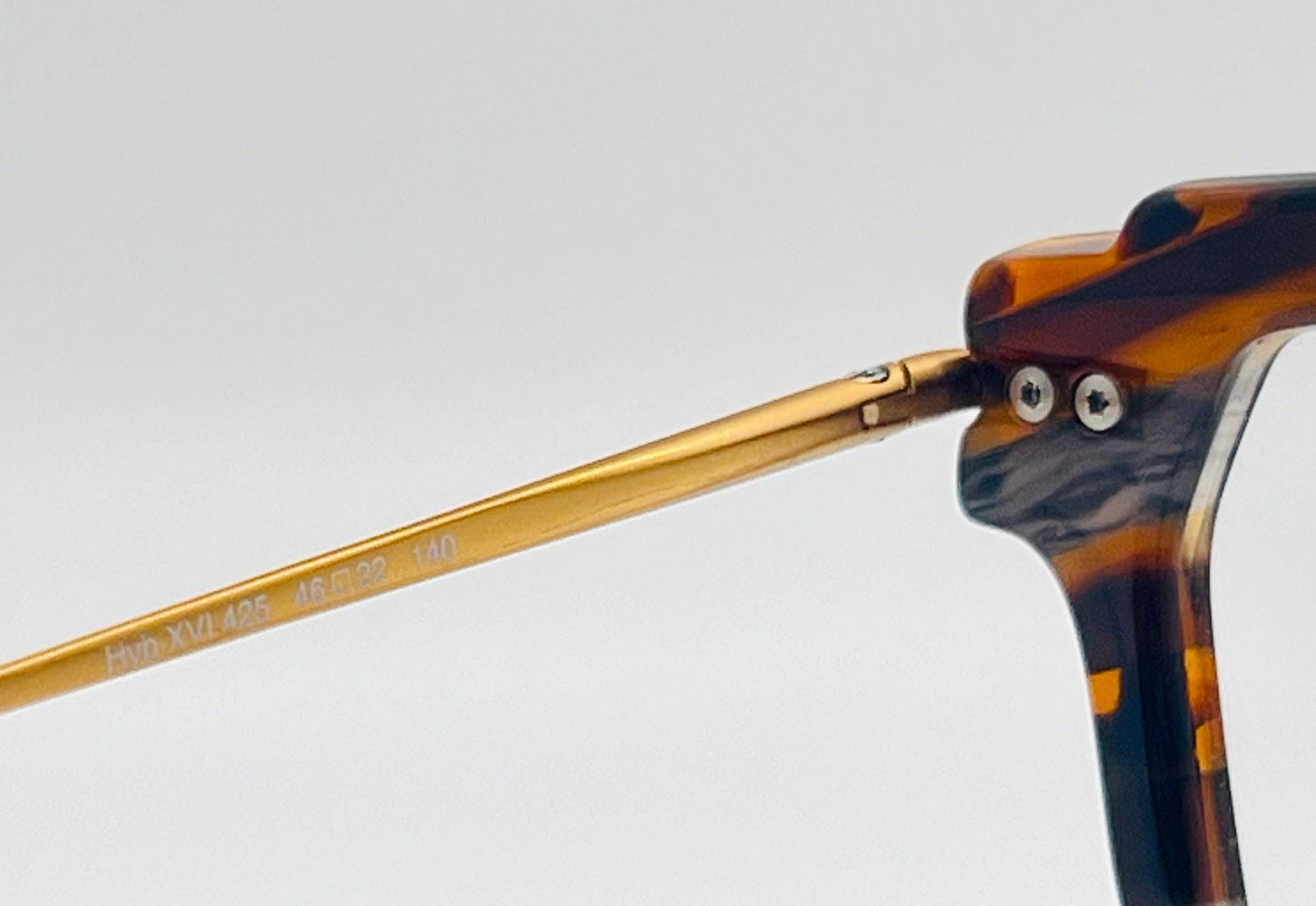 Plm Plein Les Mirettes Eyeglass Frame Mod. Hybride (Hyb) Xvi 425 Brand New With Case