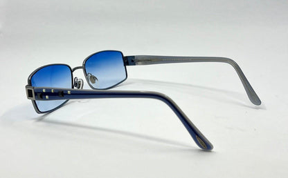 Bvlgari 276-B 213 Vintage Y2K Jewled Sunglasses W|New Blue Gradient Custom Tints Lenses