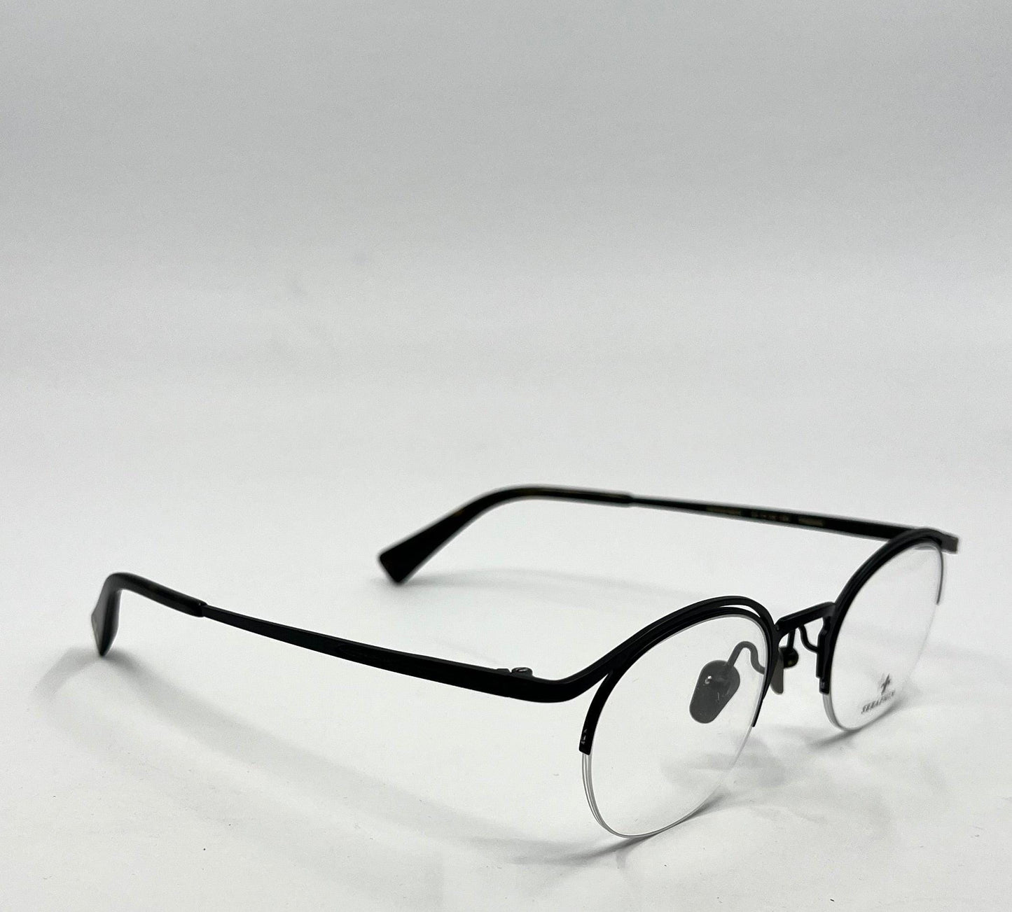 Seraphin Duval 8523 Eyeglasses Titanium Black 47-22-145|Handmade Japan-New