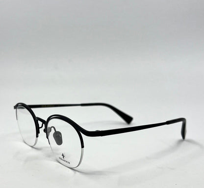 Seraphin Duval 8523 Eyeglasses Titanium Black 47-22-145|Handmade Japan-New