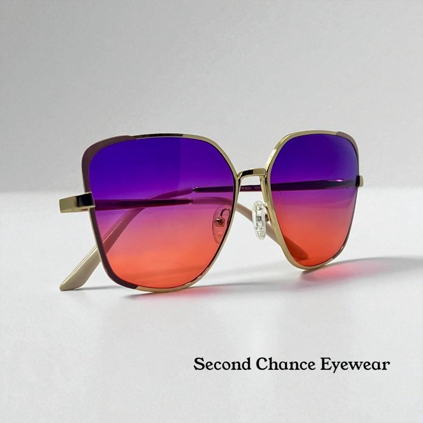 Prada Spr 60X Sunglasses W|New Gradient Tinted Custom Lenses-Italy-59Mm