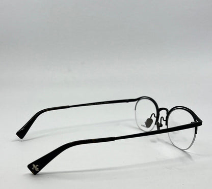Seraphin Duval 8523 Eyeglasses Titanium Black 47-22-145|Handmade Japan-New