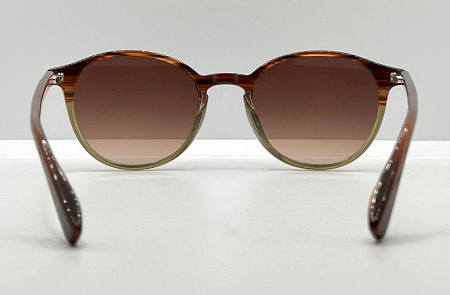 Kung Fu Eyes By Eve D – Model Scott 1060 – Handmade In Germany W|New, Custom Brown Gradient Lenses