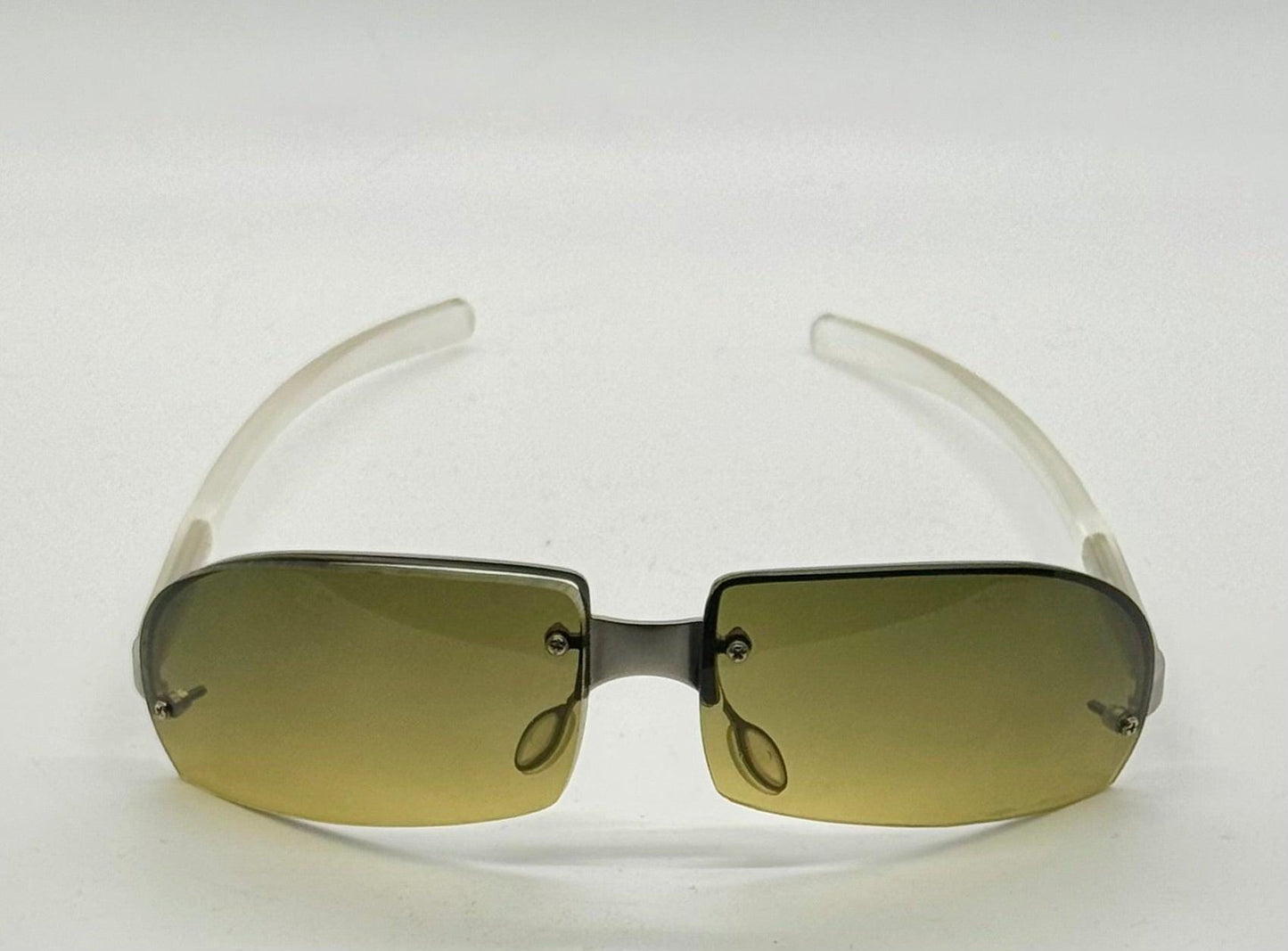 Prada Spr 72A Vintage Shield Sunglasses-Gradient Lenses-Y2K-Italy-Deadstock|New