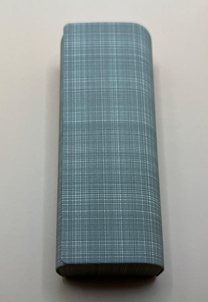 Modern Cream|Taupe|Plaid Magnetic Closing Hard Case