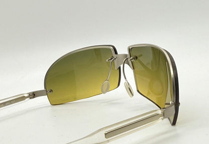 Prada Spr 72A Vintage Shield Sunglasses-Gradient Lenses-Y2K-Italy-Deadstock|New
