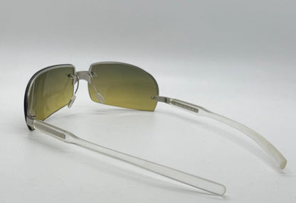 Prada Spr 72A Vintage Shield Sunglasses-Gradient Lenses-Y2K-Italy-Deadstock|New