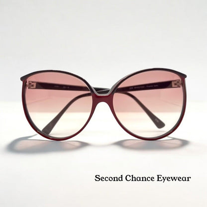 Sir Winston 3491-Vintage Sunglasses-Rosé Smoke Fade Lenses-Deadstock-Italy