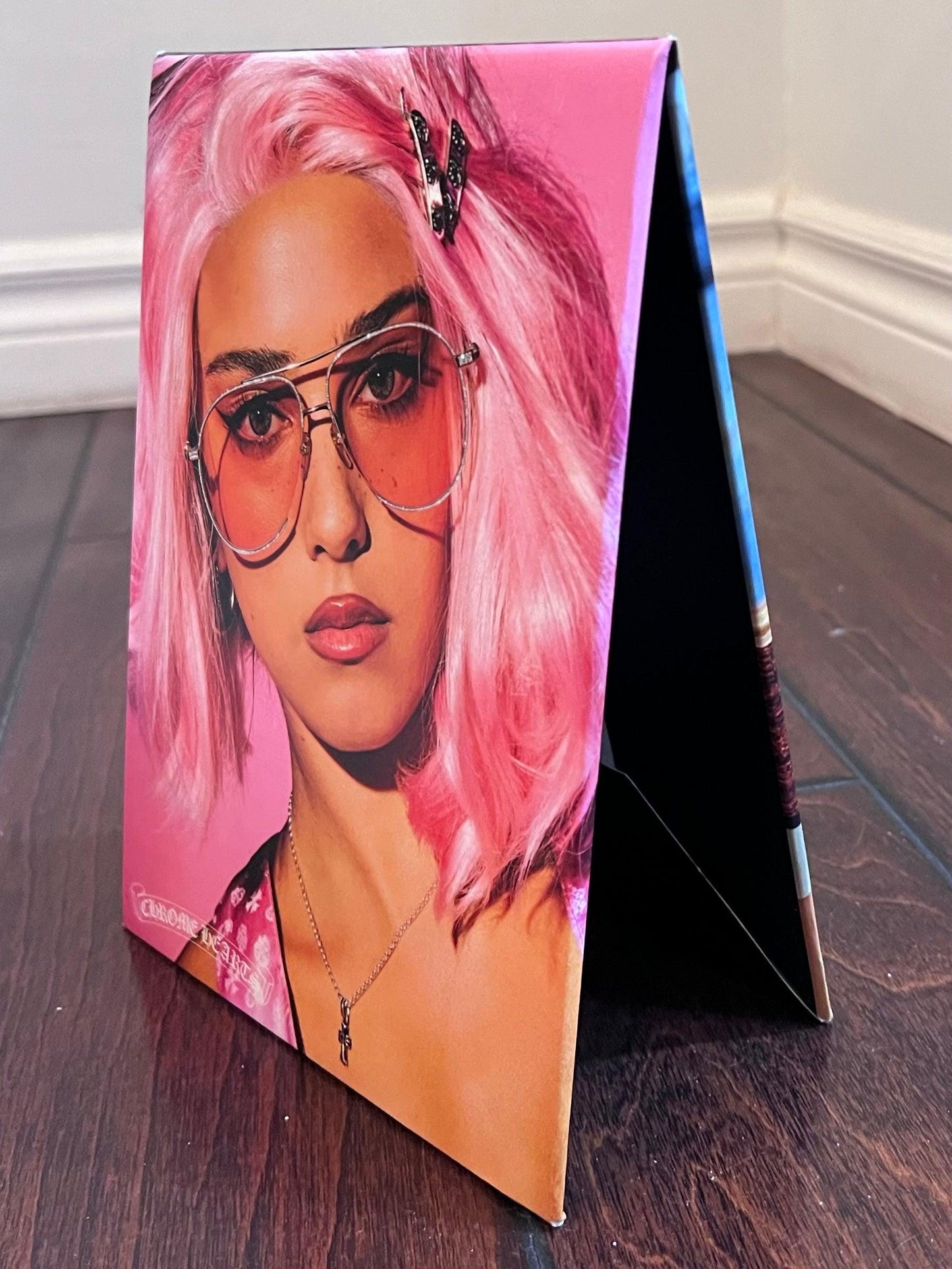 Chrome Hearts Retail “V” Shaped Countertop Foldout-Double Sided- Display- Rare