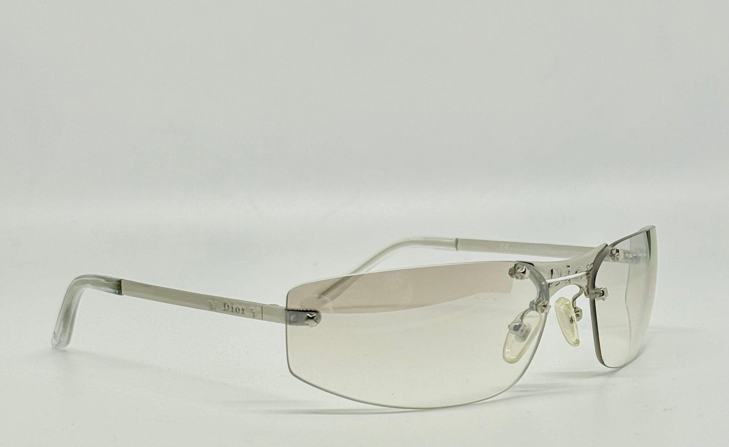 Christian Dior Pop 12|N1M Shield Sunglasses – Deadstock Y2K Vintage – Full Kit