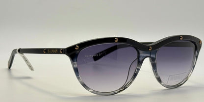 Brand New|Uworn Deadstock Balmain Bl 2007 Sunglasses – Made In France, Black|Smoky Grey