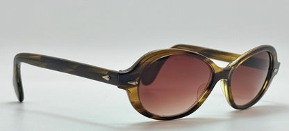 Vintage American Optical 162-Panto Sunglasses with Brand New, Custom Gradient Berko’s Designs Lenses