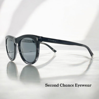 Dolce & Gabbana Dg4281 2924|6G Smoke Grey Sunglasses Silver Mirror Lens Full Kit Italy