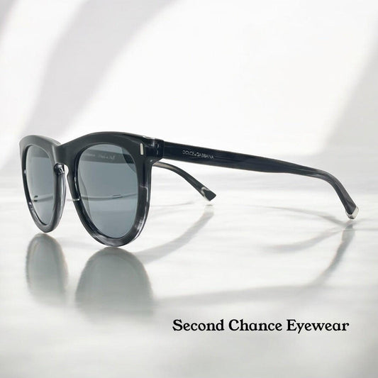 Dolce & Gabbana Dg4281 2924|6G Smoke Grey Sunglasses Silver Mirror Lens Full Kit Italy