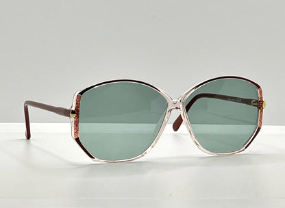 Silhouette Spx M1793 Vintage Sunglasses W|New, Custom Aquamarine Lenses-Deadstock-Austria