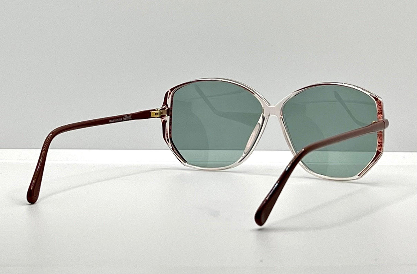 Silhouette Spx M1793 Vintage Sunglasses W|New, Custom Aquamarine Lenses-Deadstock-Austria