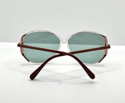 Silhouette Spx M1793 Vintage Sunglasses W|New, Custom Aquamarine Lenses-Deadstock-Austria