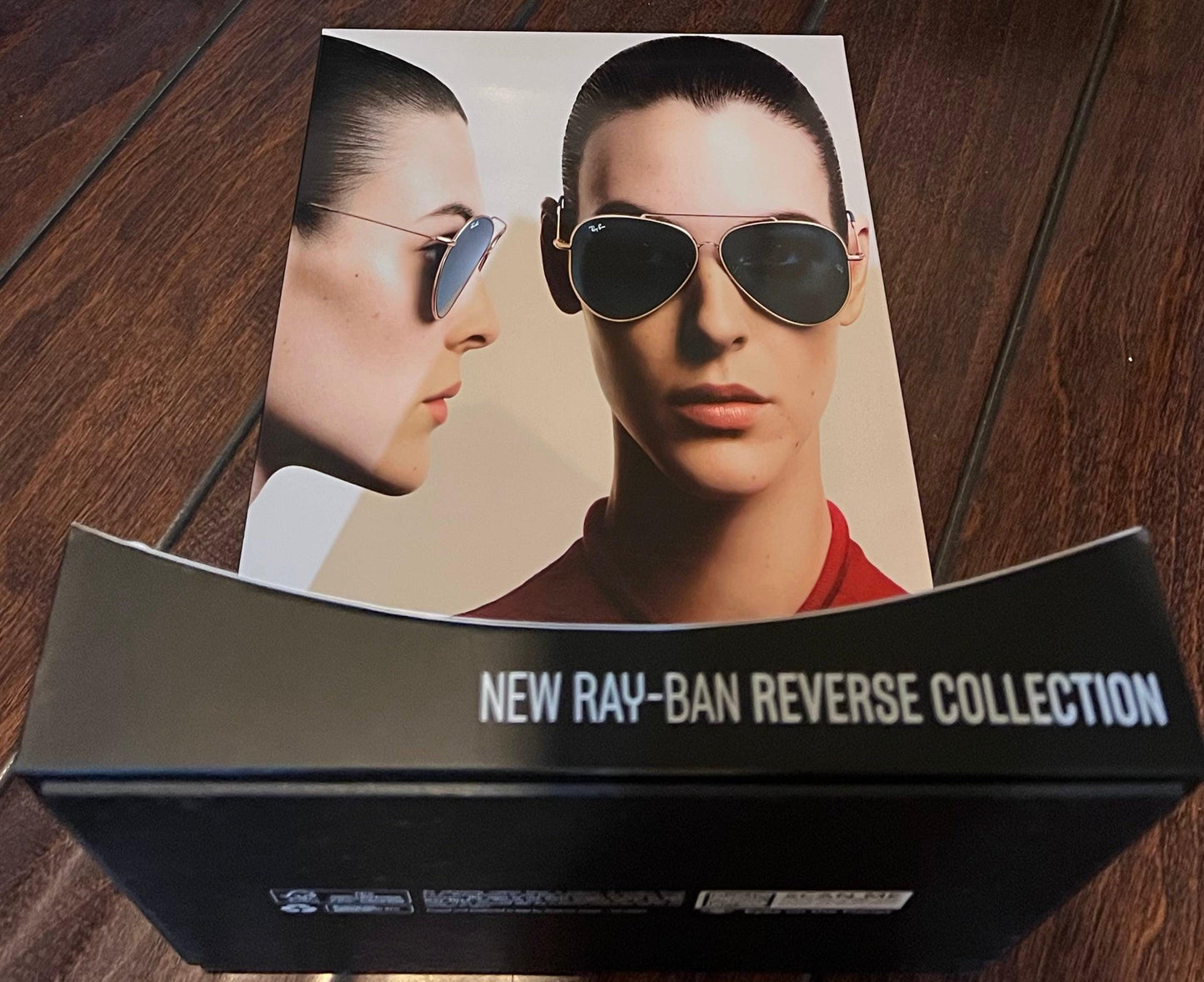 Ray-Ban “Reverse Collection” L-Shape Retail Counter Display Stand-Mint Condition