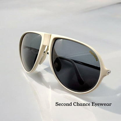 Carrera 5413 White Vintage Sunglasses-70Mm-Austria-Optyl-Deadstock