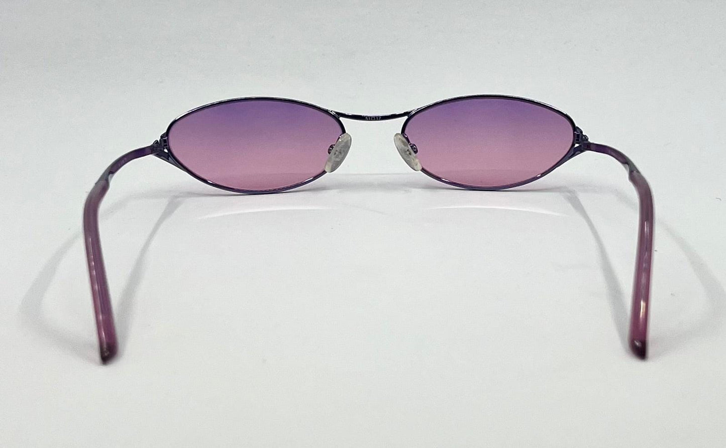 Emporio Armani Ea9189 P7C Oval Sunglasses-Y2K Vitnage W|New Purple Gradient Custom Lenses-Unworn