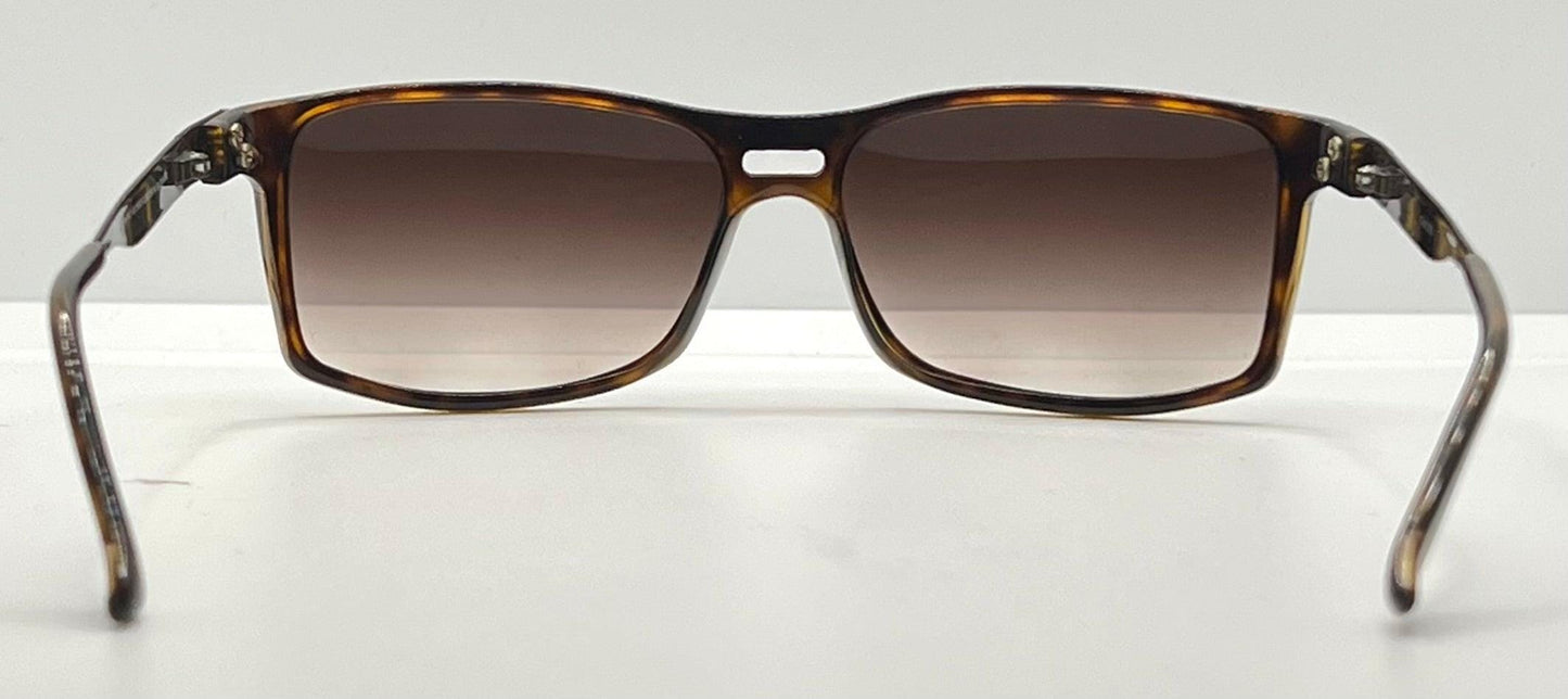 Gucci Gg1588|S Qzuej Tortoise Wrap Sunglasses W|New, Custom Gradient Lenses-Original Case-Italy