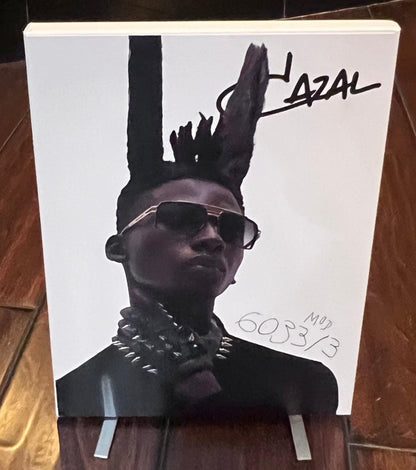 Cazal Counter Cards- Dual Sided Countertop Displays-Metal Foldout Legs-Brand New