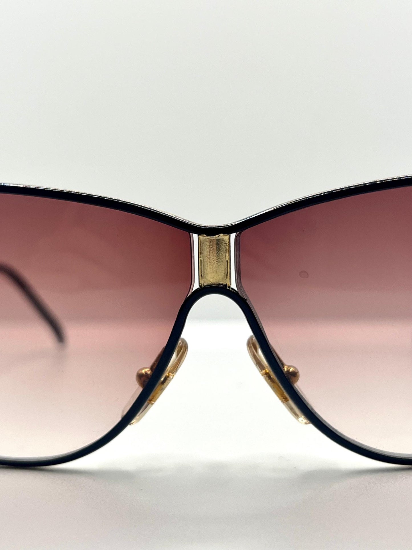 Jean Pierre Lamy Vintage Sunglasses-France-Original Jpl Logo Pink Lenses