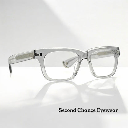 Garrett Leight X Officine Générale Ogx Optical Frame-Crystal 50-20Mm-New|Full Kit