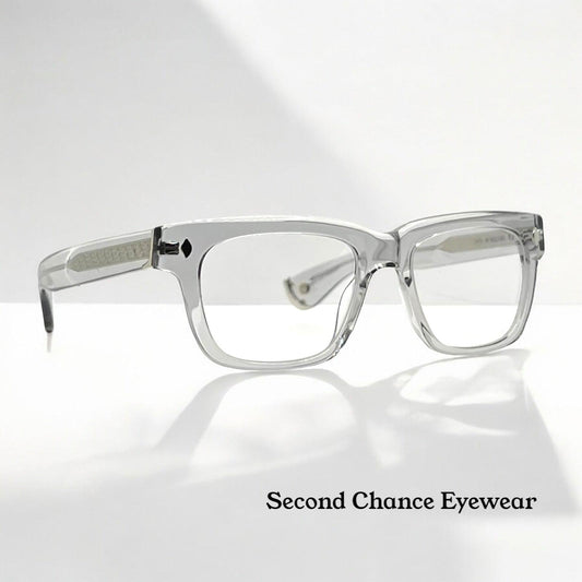 Garrett Leight X Officine Générale Ogx Optical Frame-Crystal 50-20Mm-New|Full Kit