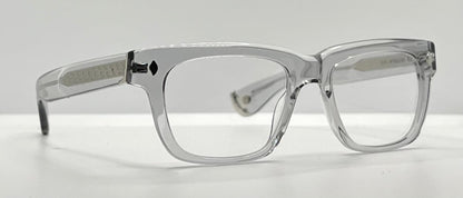 Garrett Leight X Officine Générale Ogx Optical Frame-Crystal 50-20Mm-New|Full Kit