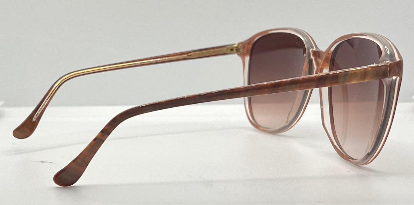 Demitria Sand Vintage Marble Sunglasses 57Mm W|Gradient Rose Lenses-Nos