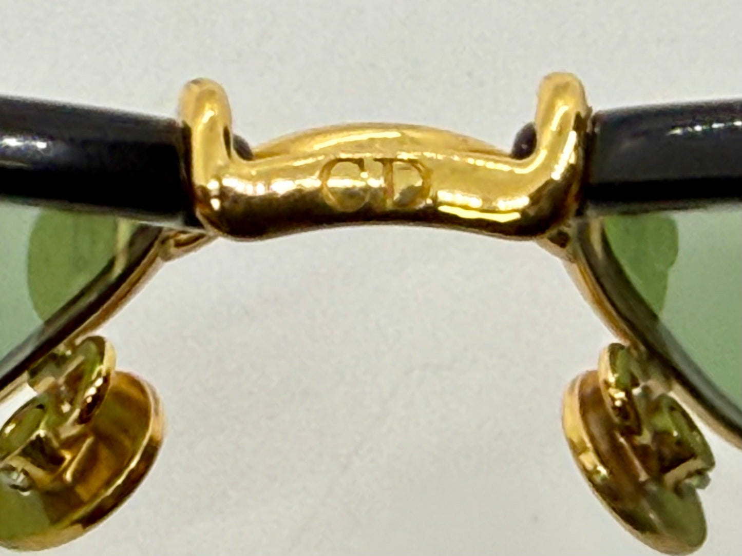 DiorSoElectric Rare Gold Green Sunglasses-Full Kit Authentic-Deadstock|New