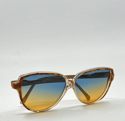 Rochas Paris 4604 Vintage Sunglasses w|New Gradient Tint Custom Lenses-Handmade in France-Unworn