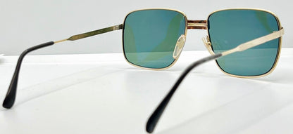 Gehami 381 G2 Vintage Gold Sunglasses-Original Lenses-Deadstock Italy