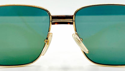 Gehami 381 G2 Vintage Gold Sunglasses-Original Lenses-Deadstock Italy
