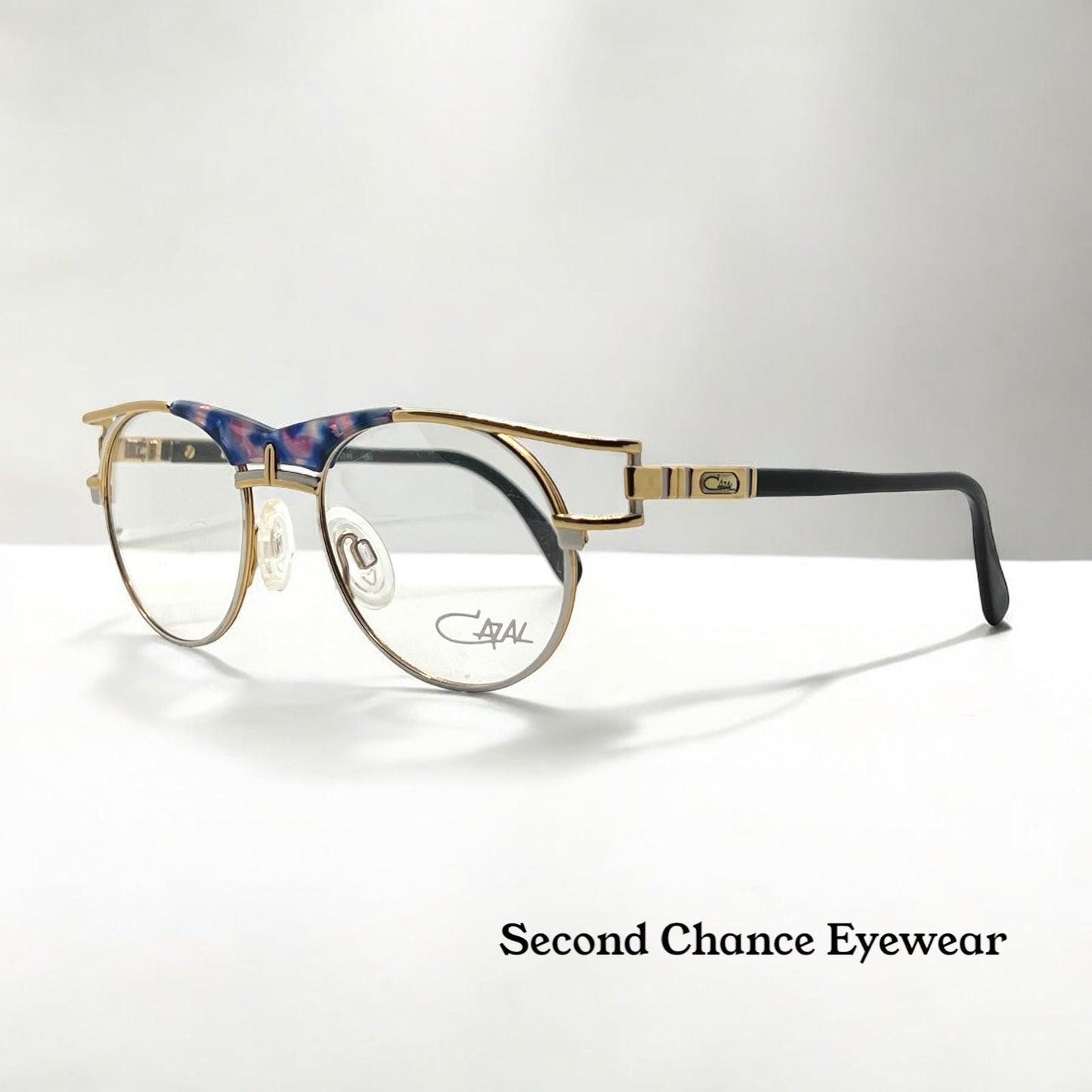 Cazal Mod 244 Col 740-Vintage Eyeglasses– Deadstock|Unworn–49Mm-Made In Germany