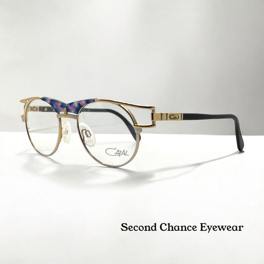 Cazal Mod 244 Col 740-Vintage Eyeglasses– Deadstock|Unworn–49Mm-Made In Germany